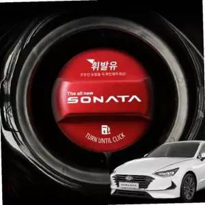 쏘나타 DN8 주유구 캡 튜닝 몰딩
