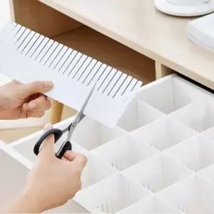 서랍 칸막이보드 화장대 책상 서랍정리 파티션 4개 (WFJ5P9F)