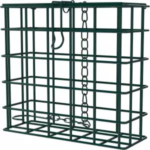 메탈 체인과 함께 외부에 걸 수 있는 MEKKAPRO 수트 피더 싱글 용량 홀더 버드 피드 추천 케이지 매달린