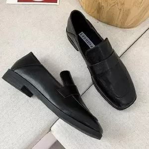 여성 무광 유광 베이직한 뮬 플랫 로퍼 LKY125N 털안감 구두 tory 아동 플랫슈 (WFK2AHZ)