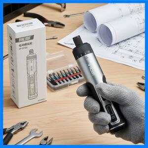 4V 무선 전동 드라이버 세트 스마트 8단계 대형 토크 미니 2000mAh 배터리 USB 충전식 전동 공구