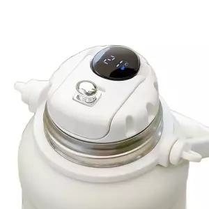 휴대용 전기 포트 충전용 텀블러 레드 보온병 차 650ml