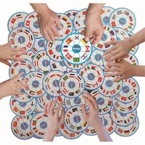 세계 문화유산 학습놀이 온가족 보드게임 키즈카페 커플 추천 완구