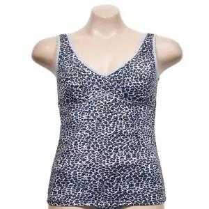 인견 호피패턴 부직포 노와이어 브라런닝 (WFJ6AV9)