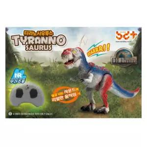 무선조종 리얼사운드 티라노 공룡장난감 움직이는인형 작동로봇 조카선물 5세 4세