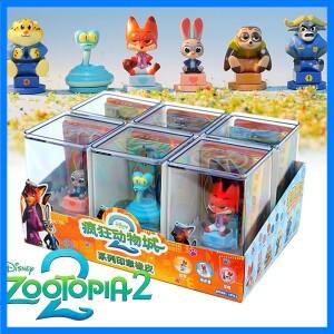 인기 영화 주토피아 2 스탬프 지우개 피규어 시리즈 - 닉 주디 게리 캐릭터 애니메이션 상품 문구류 장난감