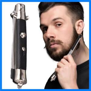 접이식 빗 스프링 빗 미국 오일 헤드 빗 휴대용 여행 대형 백 헤드 버터 플라이 포켓 자동 점프 빗