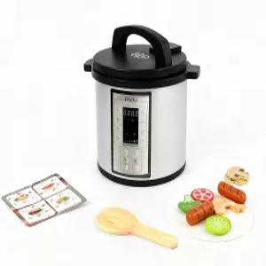 조야노 15-PC 나무 에어프라이어 /18-PC 압력솥 들을 위한 음식 액세서리 도구로 장난감을 요리하는 척하는