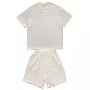 세터 여름 반소매 라이프워크 연그레이 반팔티 세트