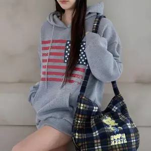 [하프클럽/다잇템]여성 기모내장 빅사이즈 폴리 후드티