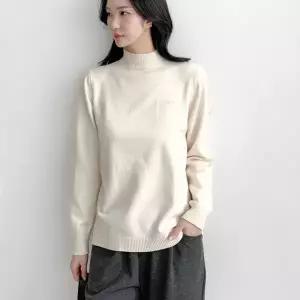 [다잇템] 여자 골지반폴라 부드러운 언발 FW 라글란 펜던트 니트