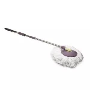 핸디 회전 걸레 물걸레 청소기 스핀 밀대 원터치 청소 도구 (WFJ6W5I)