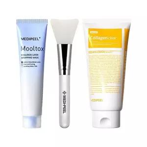 메디필 물톡스 랩핑마스크 70ml + 브러쉬 + 비건 콜라겐 클리어 300ml