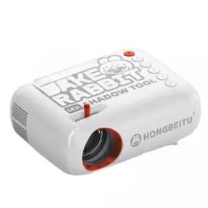 베이킹 래빗 핸드 프린트용 드로잉 빔프로젝트 미니 휴대용 고해상도 스탠드 포함 신형