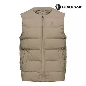 [블랙야크] 남성 롯지 퀼팅 구스다운 베스트#1 1BYVSWU007_BE