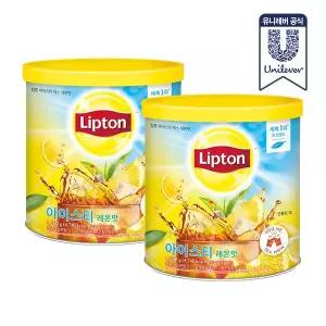 립톤 아이스티 1.2kg 레몬 x 2개