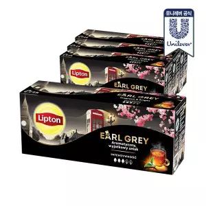 립톤 블랙티 얼그레이 홍차 25개입 x 4박스 (100개)