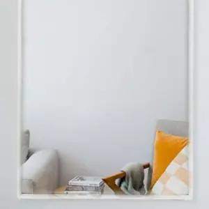 PS 아치형 하프거울 (WFJ6G84)