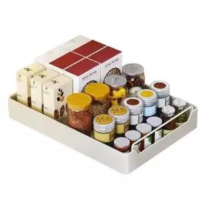 물세척다용도정리대 양념통 선반 스틸수납함 통조림 슬라이딩 (WFJ6GDO)