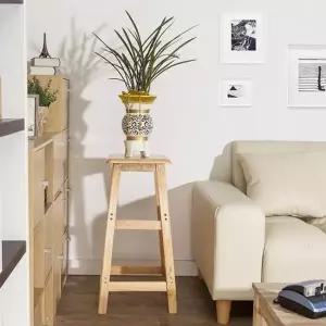 [하프클럽/알티피아]70cm 홈바 스툴 DIY 원목 보조의자