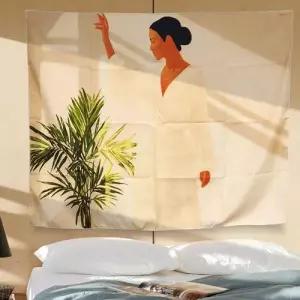 포스터 빈티지 그림 패브릭포스터 L 대형 인테리어소 WFIOA9D