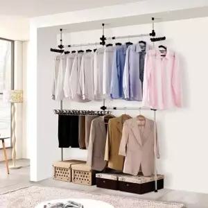 3단행거 1단바지걸이 행거 고정식옷걸이 503행거 W4CE328