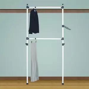 920행거 고정식 2단 행거 옷걸이봉포함 W4CA039