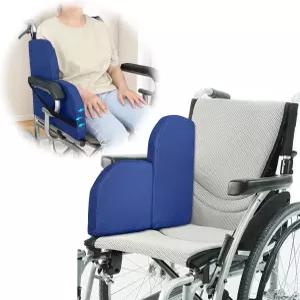 노인용 휠체어 측면 쿠션용 지지대 웨지 패드 의자 부착물 L자형 패딩 처리된 오른쪽 가드 노인 자세
