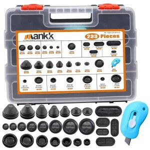 mankkk 233PCS 고무 그로밋 키트 27 사이즈 (7/25