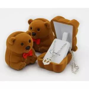 돌반지 주얼리 SET 2개세트 악세사리함 목걸이함 반지케이스 보석함 곰돌이 반지함