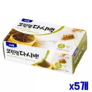 소형 다용도 크린 다시백 30매 x5개 (WFK90MJ)