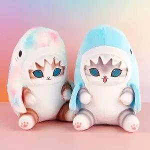 [하프클럽/]모후샌드 파스텔 상어냥 BIG 봉제인형 28cm-랜덤