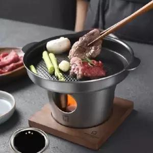 불멍 화로 화로대 바베통 3중 미니화로 개인 소형 (WFK6JRR)