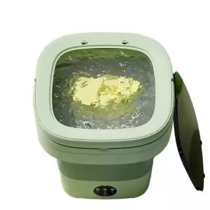 충전용 탈수기 걸레빠는기계 민트그린 양말