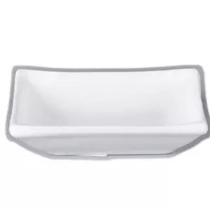 로코 하이본 도자기 직초장기 백색 한정식 (WFK9P43)