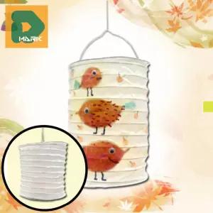 전통형 한지등 5p 무드등 한지 만들기 공예 전통 체험 문양 키트 만들기세트 제작용 나뭇잎 문화 교구 조명