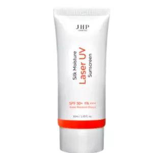 실크 수분 레이저 UV 수딩 선크림 50ml 백탁 눈시림 없는 크림