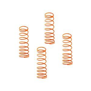 RC 레이븐 4개 쇼크 스프링 오렌지 파우더 코팅된 카 로시 LST 몬스터 트럭 - 상단 8.9ppi, 하단 15ppi의 듀얼 레이트