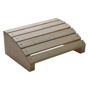 목재 머리 받침 베개 용품 룸 지지대 액세서리 스팀 사우나