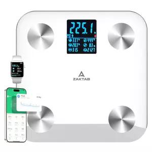 체중계 BMI 체지방 근육량 수분량 - 디지털 욕실 체지방과 근육을 포함한 400파운드 용량 스마트 컬러