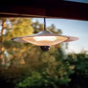 야외 파티오 전기난로 대기 삿갓 난방기구 실외히터 야외용 파티오난로 스탠드형 대기실 정원.