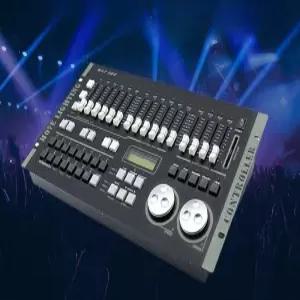 조명콘솔 512 특수조명 제어 컨트롤러 교회 미러볼 콘솔 램프 카톤 박스세트 디머.