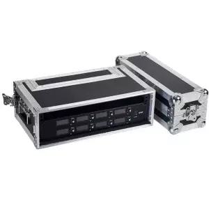 무선 마이크 랙케이스 하드케이스 알루미늄 실버 공연