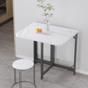 연장 식탁 조리대 연장식탁 2인용 주방 밥상 벽걸이 카페 흰색 확장형식탁 원룸