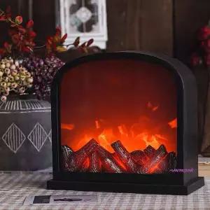 단스탠드 불멍 무드등 모닥불 감성 캠핑 LED 벽난로ssu930