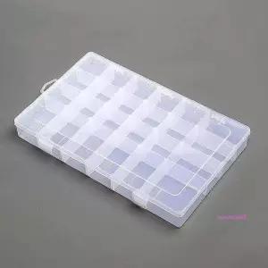 투명 24칸 수납함 멀티박스 공구박스 칸칸tuv115