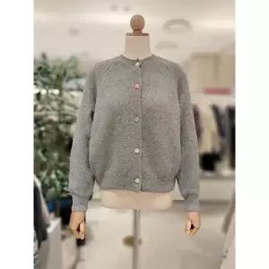 [러브앤쇼](의정부점)포인트배색버튼카디건 GCGBGCD07