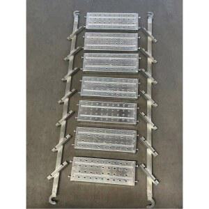 층계 틀비계 아시바 시스템 사다리 비계 계단 논슬립