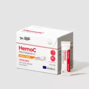 탑헬스 닥터라인 헤모씨 철분 비타민C 여성 건강 30포
