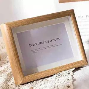 사진액자 소형 액자 탁상 우드 미니 포토 탁상용 WFIKRS0